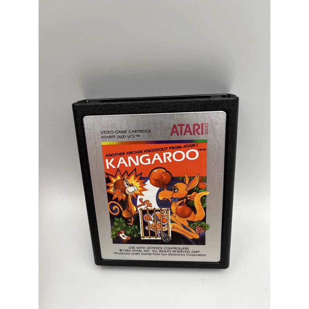 Kangaroo Atari 2600 Cartridge Only Tested Cleaned L1425